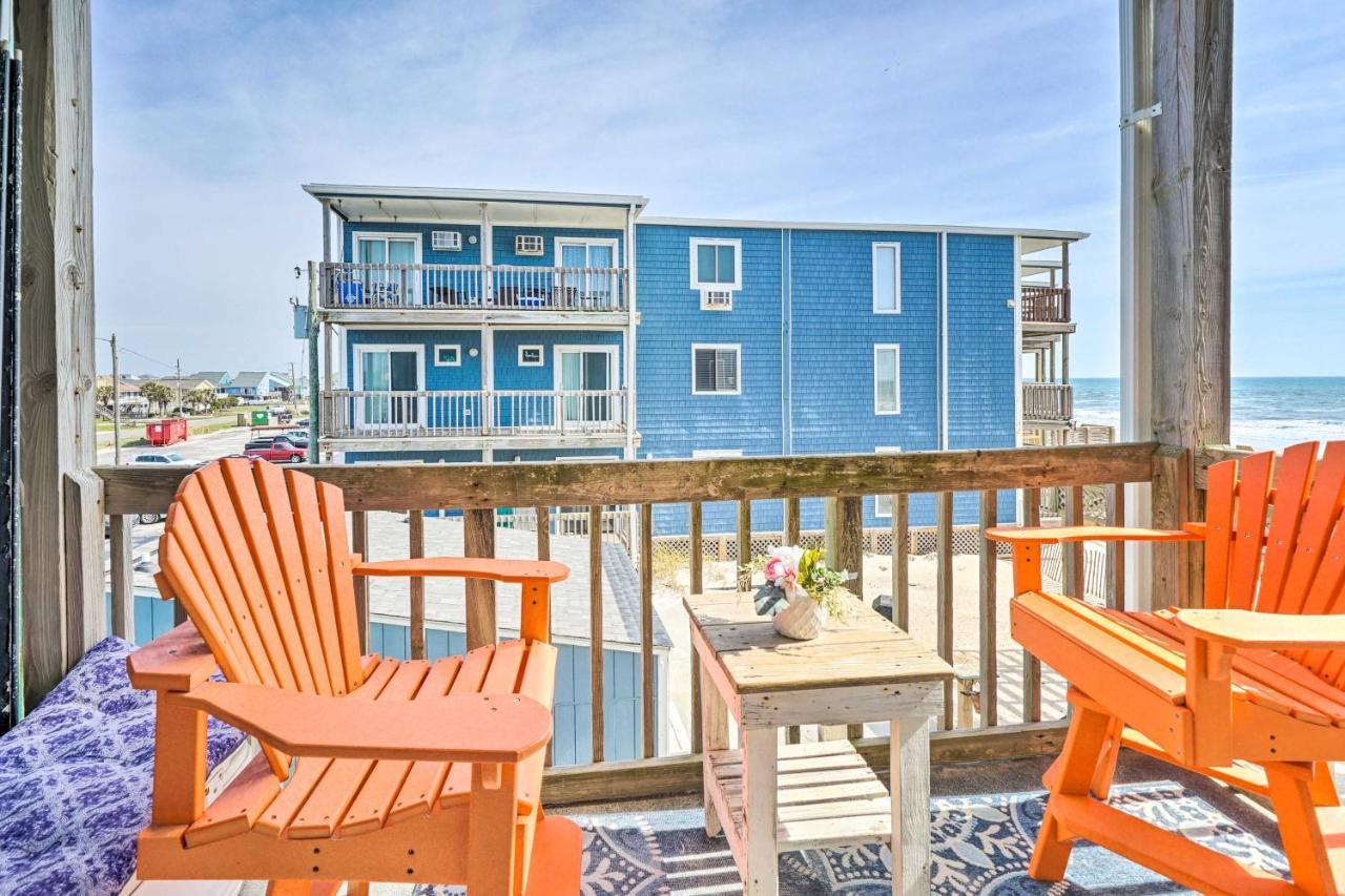 North Topsail Condo - Steps To Beach! North Topsail Beach Εξωτερικό φωτογραφία