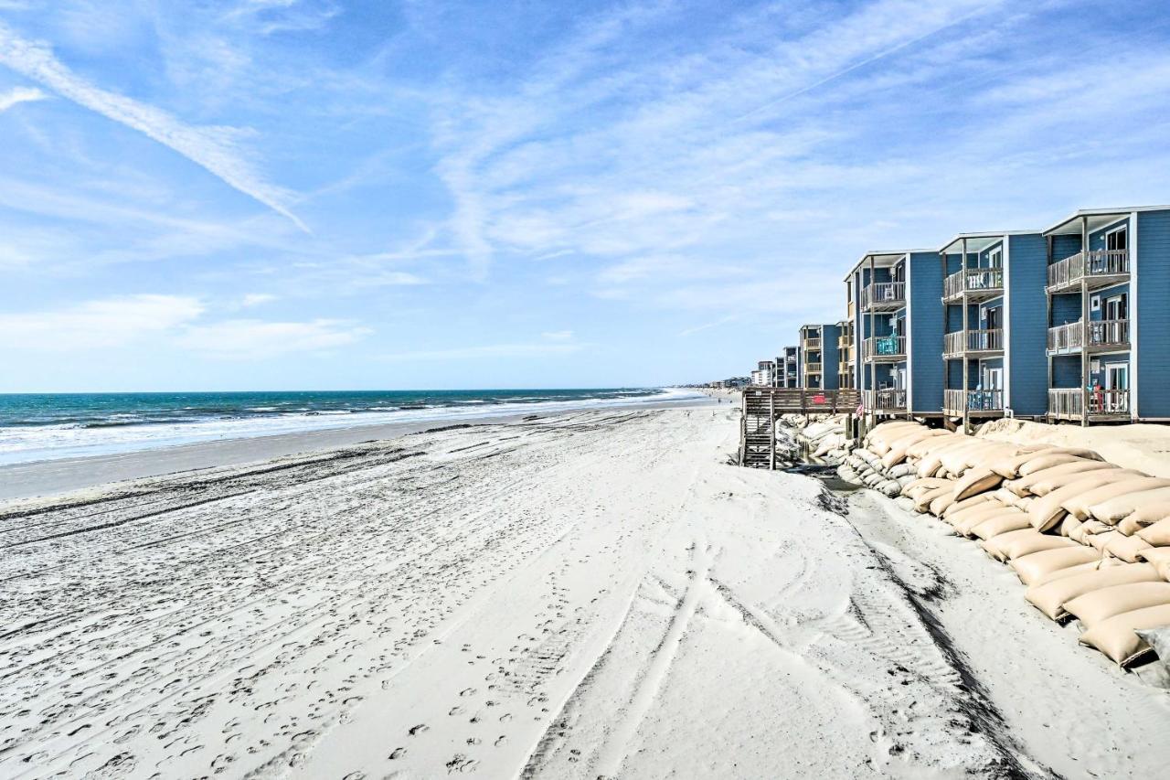 North Topsail Condo - Steps To Beach! North Topsail Beach Εξωτερικό φωτογραφία