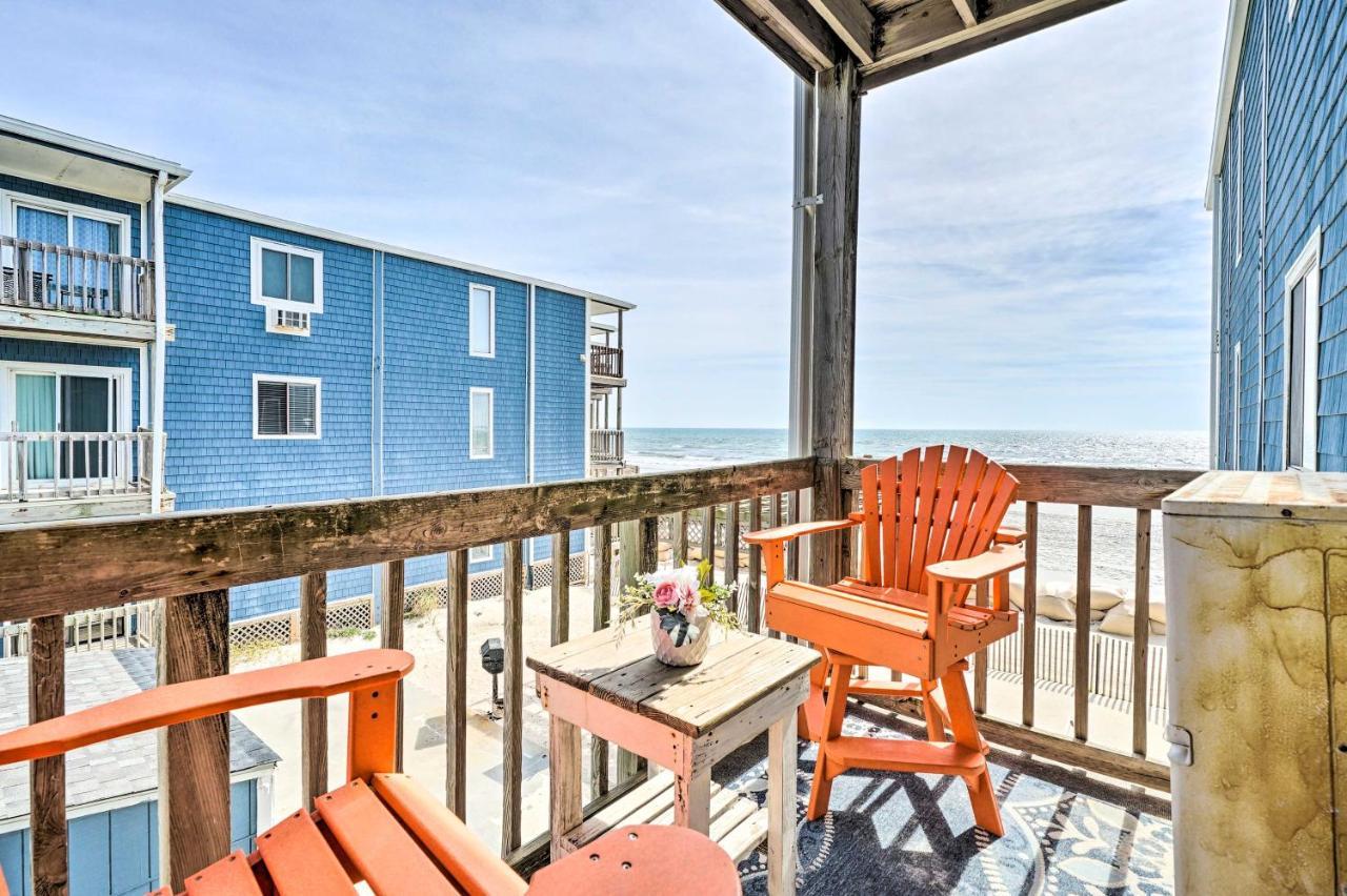 North Topsail Condo - Steps To Beach! North Topsail Beach Εξωτερικό φωτογραφία